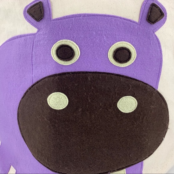 3 Sprouts Hippo Storage Bin, 17” high x 16” diameter - Picture 2 of 16